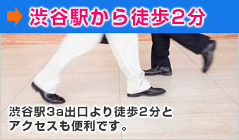 渋谷駅から徒歩2分